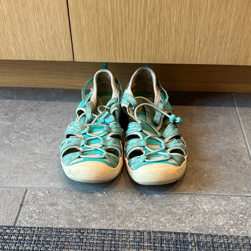 Kids Teal Keen Water Shoes